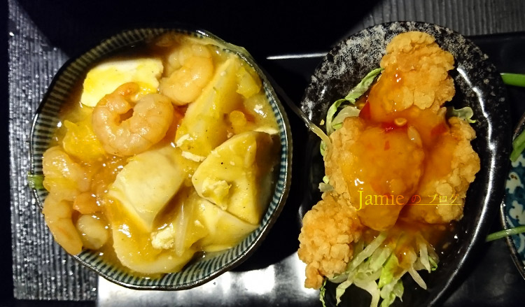 蝦仁杏鮑菇+糖醋雞米花 .jpg