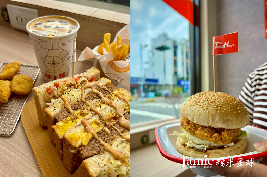 牛肉漢堡,喀滋喀滋卡拉雞腿堡,炸物薯條