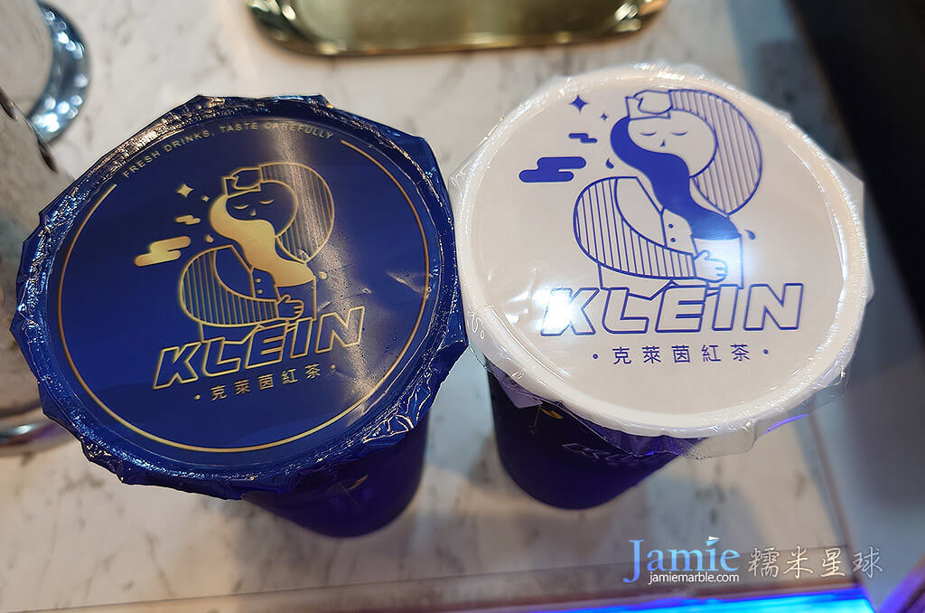 克萊茵紅茶杯口封膜設計