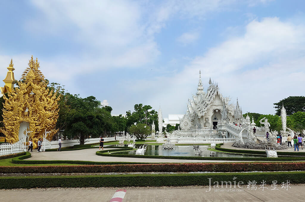 泰國白廟園區,白龍寺美景