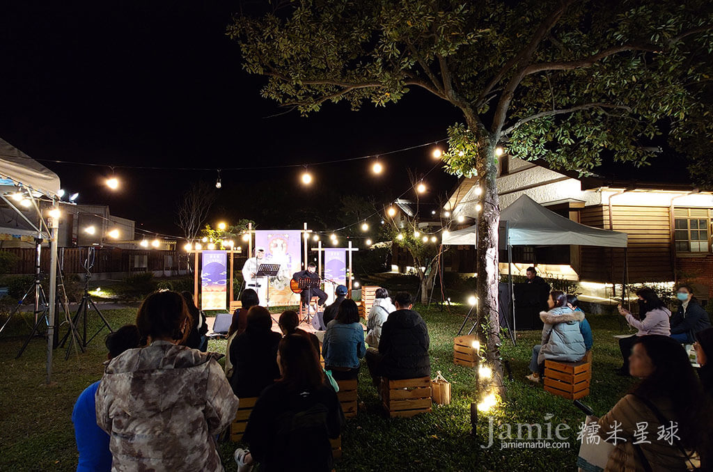 花蓮將軍府夜間演唱表演