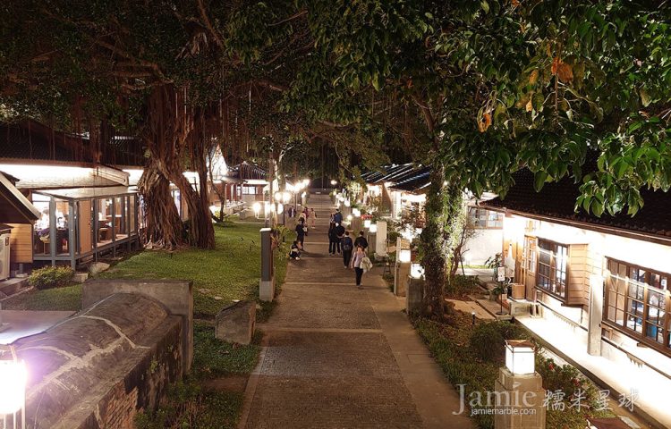 花蓮將軍府夜景