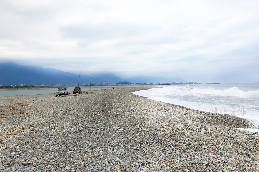 嶺頂沙丘海岸線釣客